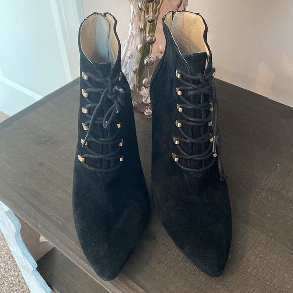 GUC Adrienne Vittadini Leather Booties(size 8.5) - Picture 3 of 9